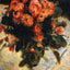 Roses painting print by Pierre-Auguste Renoir (1890)