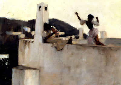 Rosina, Capri 1878 Painting by John Singer Sargent Art Print (6 Sizes)