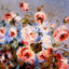 Roses from Wargemont Art Print 1885 Painting by Pierre-Auguste Renoir (6 Sizes)