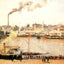 Rouen, Saint Sever Morning 1898 Painting by Camille Pissarro Art Print (6 Sizes)