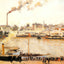 Rouen, Saint Sever Morning 1898 Painting by Camille Pissarro Art Print (6 Sizes)