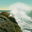 Rough Seas Off the Maine Coast in 1908 Vintage Print (7 Sizes) - Archival Paper