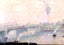 Rouen, Fog Effect Art Print 1898 Painting by Camille Pissarro (6 Sizes)