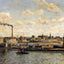 Rouen, Saint Sever, Afternoon 1898 by Camille Pissarro Art Print (6 Sizes)