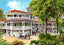 Royal Hotel Honolulu in 1909 Vintage Print (7 Sizes) - Premium Print