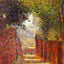 Rue St. Vincent in Spring Fine Art Print 1884 by Georges Seurat (6 Sizes)