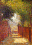 Rue St. Vincent in Spring Fine Art Print 1884 by Georges Seurat (6 Sizes)
