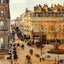Rue Saint-Honore, Sun Effect, Afternoon 1898 by Pissarro Art Print (6 Sizes)