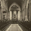 Sacred Heart Church Interior at Notre Dame Vintage Photo (7 Sizes) - Enhanced