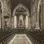 Sacred Heart Church Interior at Notre Dame Vintage Photo (7 Sizes) - Enhanced