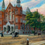 Sacred Heart Church Augusta GA in 1905 Art Print (7 Sizes) - Retouched