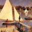 Sailboats at Argenteuil painting by Pierre-Auguste Renoir (1874)