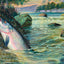 Salmon Landed in 1904 Art Print (7 Sizes) - Premium Quality