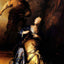 Samson and Delilah 1628 Painting by Rembrandt Art Print (6 Sizes) - Restored