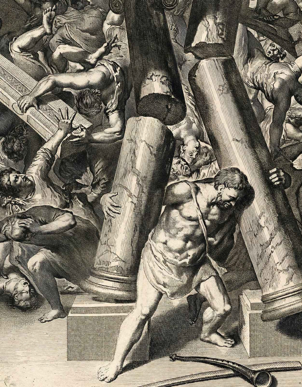 Samson Strengthen Me Once More Bible Art Reproduction Fine Art Print (6 Sizes)