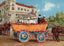 Floats in Battle of Flowers Parade in 1907 Vintage Print (7 Sizes)