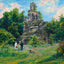 Mission San Juan in 1906 Art Print (7 Sizes) - Reproduction