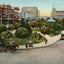 Alamo Plaza Looking North in 1905 vintage print