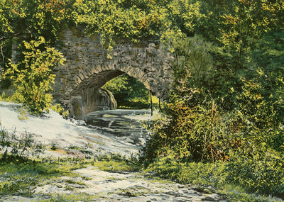 Aqueduct of San Juan Mission in 1906 Vintage Print (7 Sizes) - Retouched