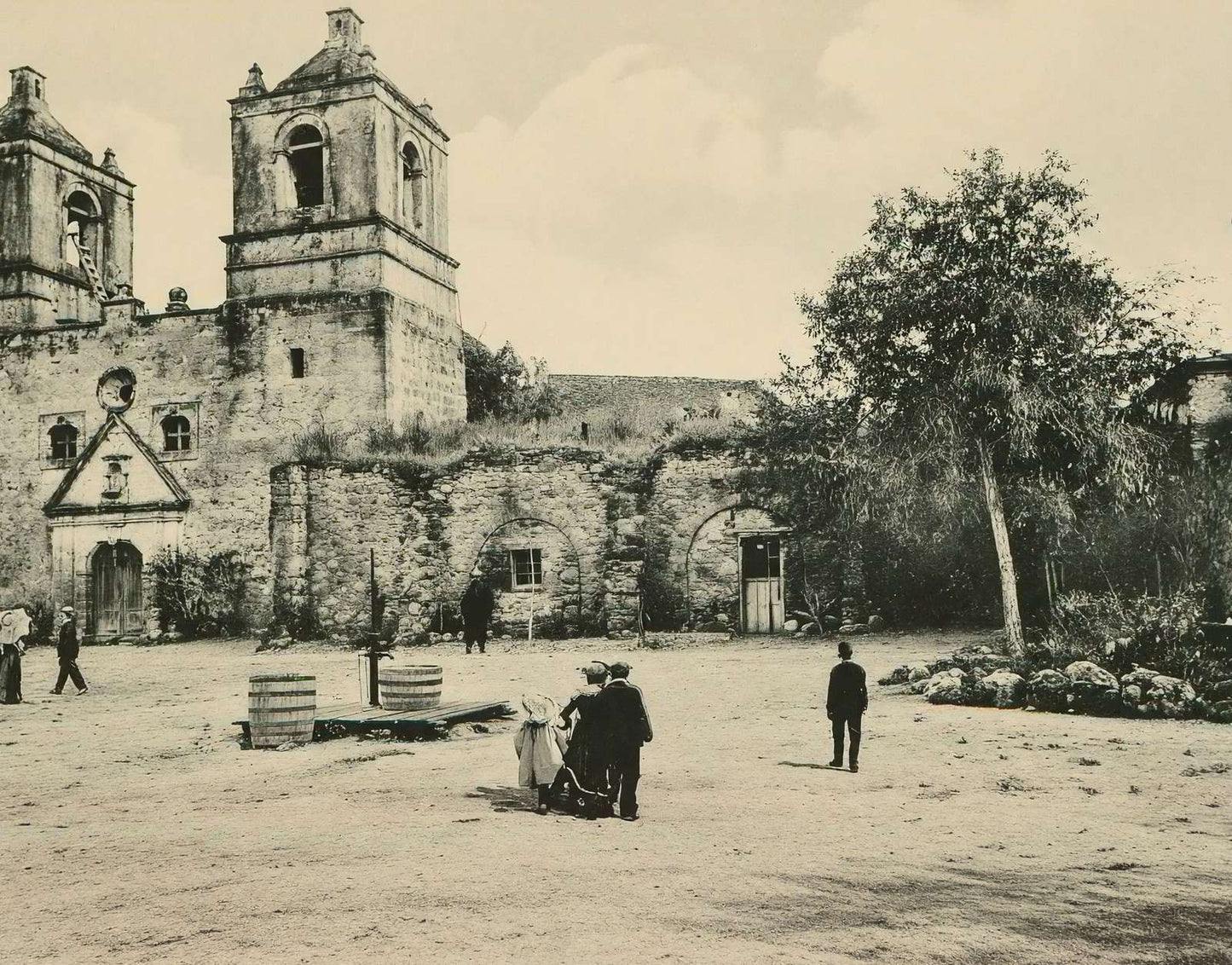 Mission Conception in 1906 Vintage Print (7 Sizes) - High Quality