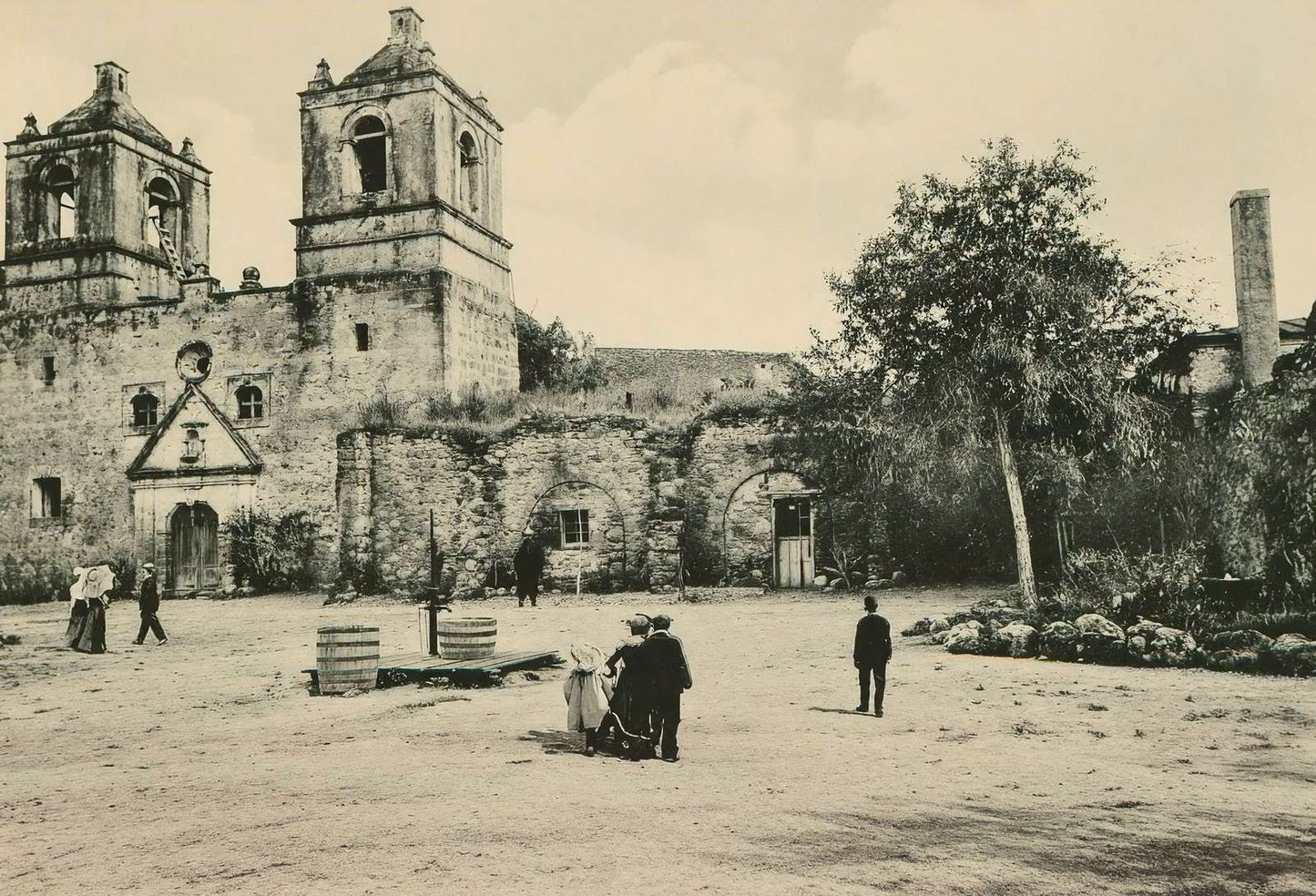 Mission Conception in 1906 Vintage Print (7 Sizes) - High Quality