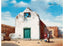 Old Mission Near Santa Fe NM in 1906 Vintage Print (7 Sizes)