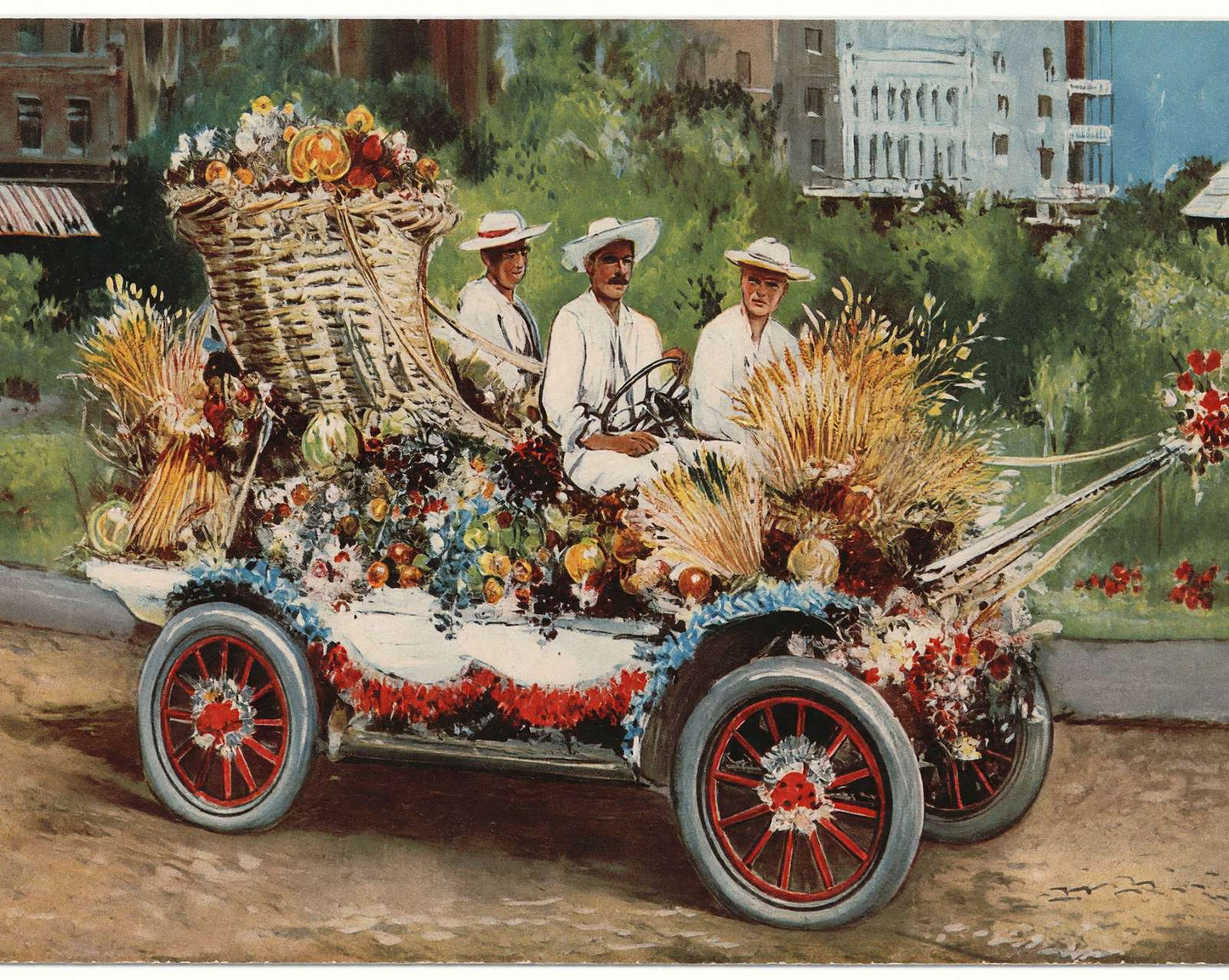 Horn of Plenty at the Battle of Flowers