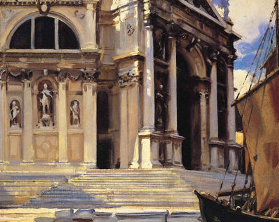 Santa Maria Della Salute (1913) art print by John Singer Sargent (1913)