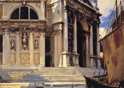 Santa Maria Della Salute Art Print 1913 by John Singer Sargent (6 Sizes)