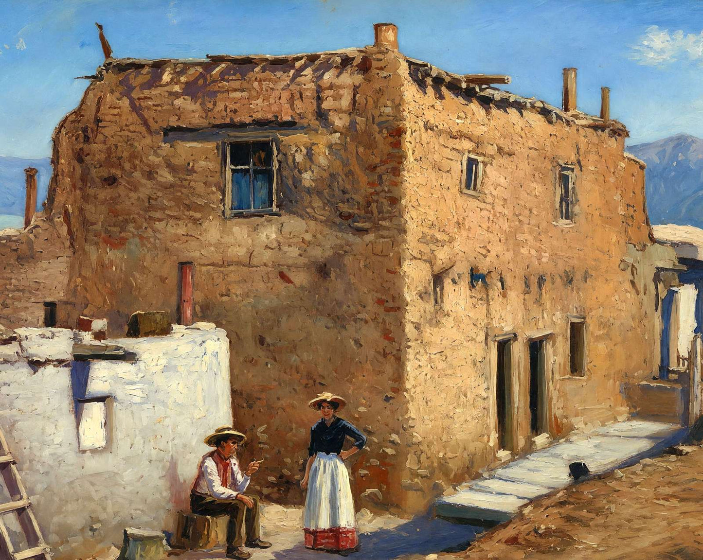 Oldest House in the United States art print
