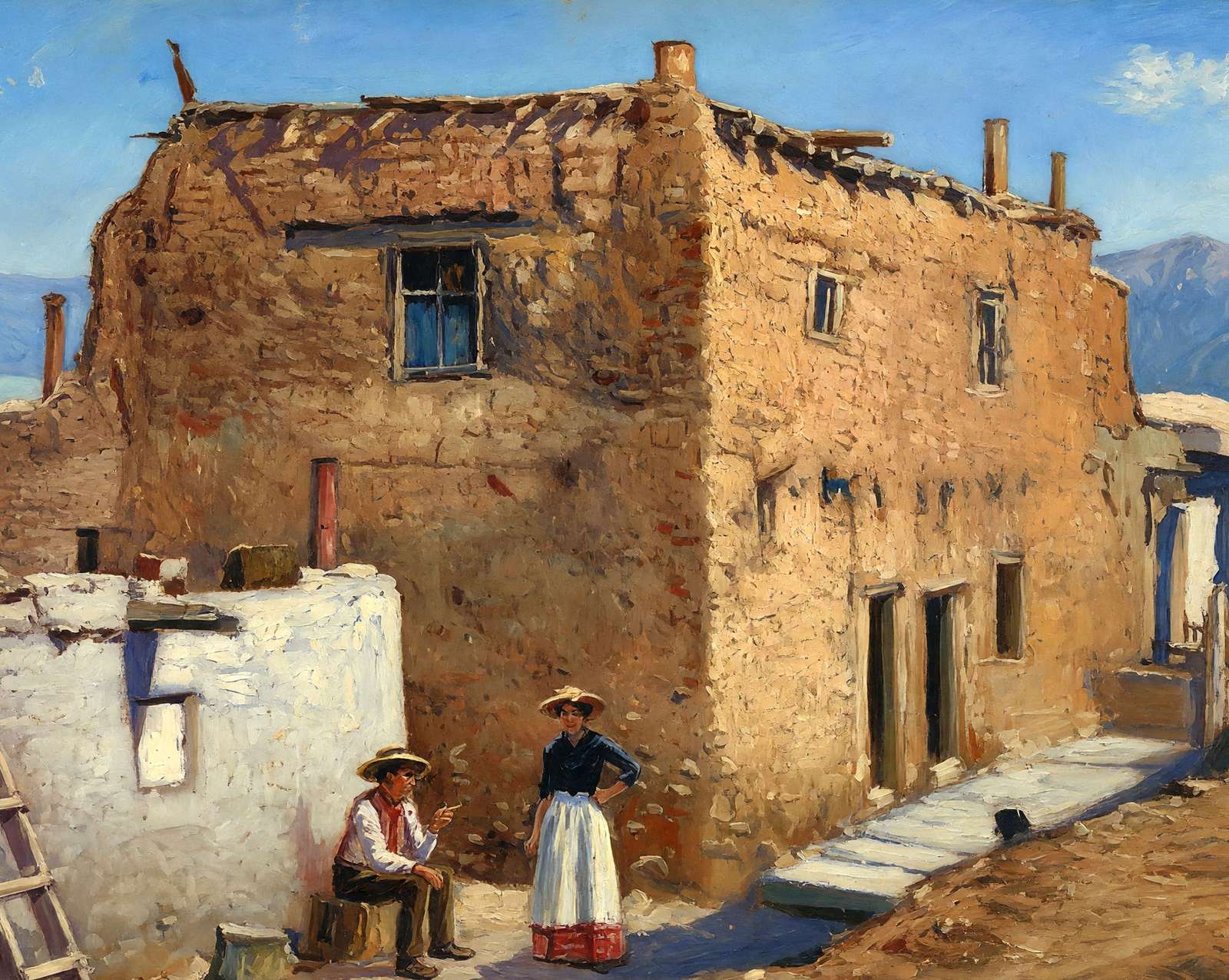 Oldest House in the United States art print