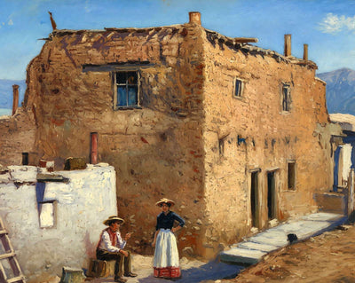 Oldest House in the United States art print