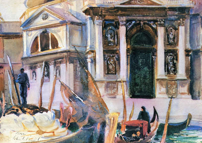 Santa Maria Della Salute 1904 by John Singer Sargent Art Print (6 Sizes)