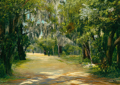 Brackenridge Park in 1905 Art Print (7 Sizes) - Premium Quality