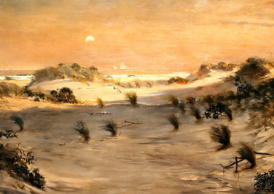 Sand Dunes at Sunset, Atlantic City by Henry Ossawa Tanner Art Print (6 Sizes)