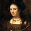 Saskia, the Artist's Wife Art Print 1643 Painting by Rembrandt (6 Sizes)