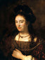 Saskia, the Artist's Wife Art Print 1643 Painting by Rembrandt (6 Sizes)