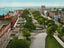 Bay Street from City Hall Savannah GA in 1905 Vintage Print (7 Sizes)