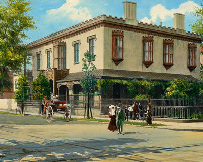 Sherman's Headquarters art print