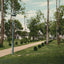 Savannah Yacht Club in 1904 Vintage Print (7 Sizes) - Restored