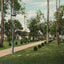 Savannah Yacht Club in 1904 Vintage Print (7 Sizes) - Restored