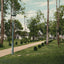 Savannah Yacht Club in 1904 Vintage Print (7 Sizes) - Restored