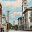 President Street Savannah GA in 1905 Vintage Print (7 Sizes) - Acid Free