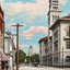 President Street Savannah GA in 1905 Vintage Print (7 Sizes) - Acid Free