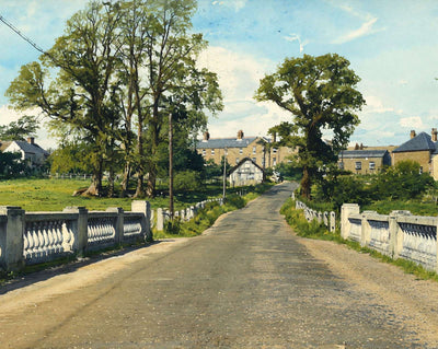 School of Navigation from Newtown Road art print