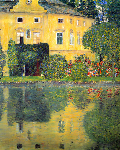 Schloss Kammer on the Attersee Iv 1910 Painting by Gustav Klimt 8x10" Art Print