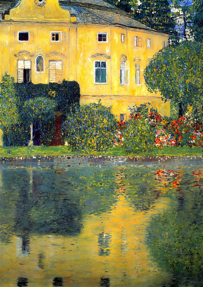 Schloss Kammer on the Attersee Iv 1910 by Gustav Klimt Fine Art Print (6 Sizes)