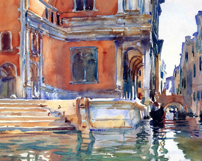 Scuola Di San Rocco art print by John Singer Sargent (1903)