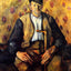 Seated Peasant 1904 Painting by Paul Cezanne Art Print (6 Sizes)