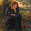 Seated Peasant 1892 Painting by Camille Pissarro Fine Art Print (6 Sizes)